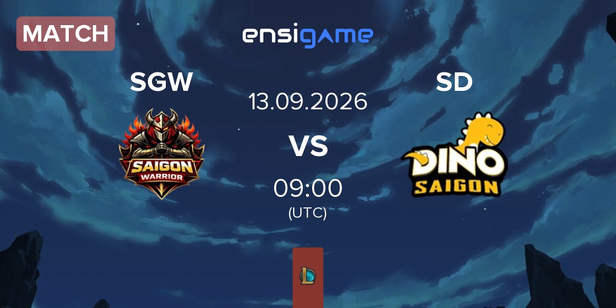 Match Saigon Warriors SGW vs Saigon Dino SD | 13.09