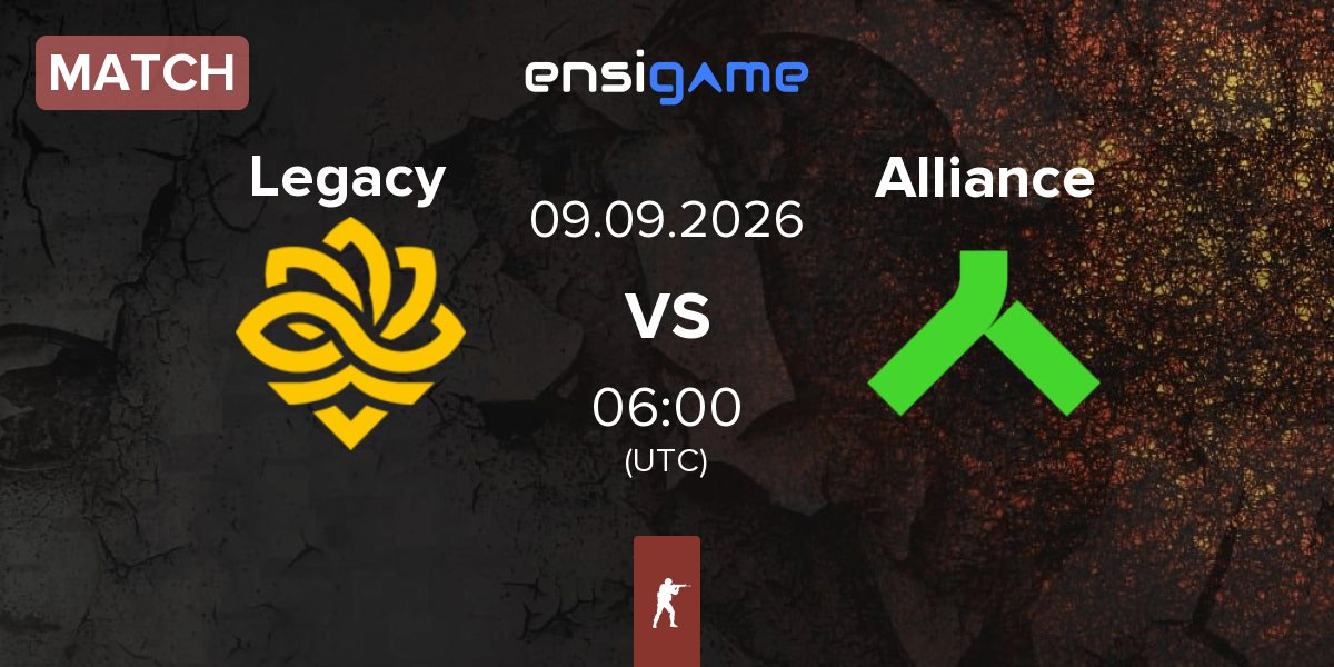 Match Legacy vs Alliance | 09.09