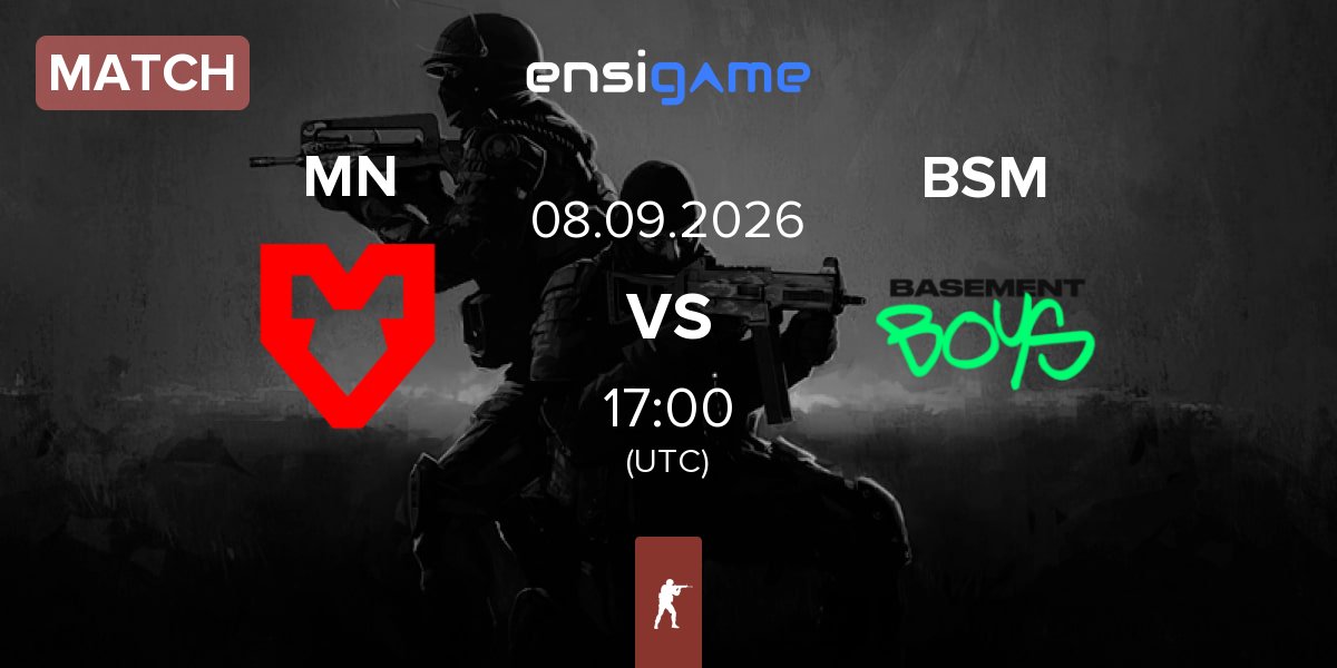Partida MOUZ NXT MN vs BASEMENT BOYS BSM | 08.09