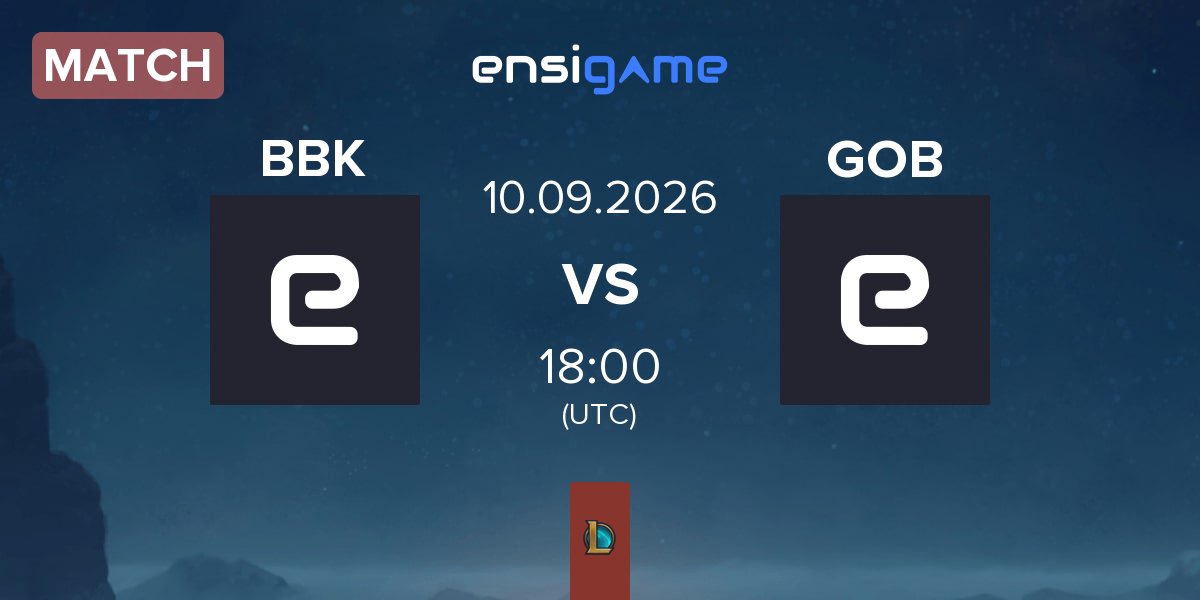 Match Bubliki BBK vs Dominion Goblins GOB | 10.09