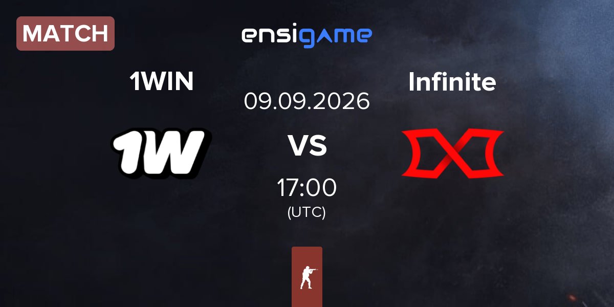 Match 1w Team 1WIN vs Infinite Gaming Infinite | 09.09