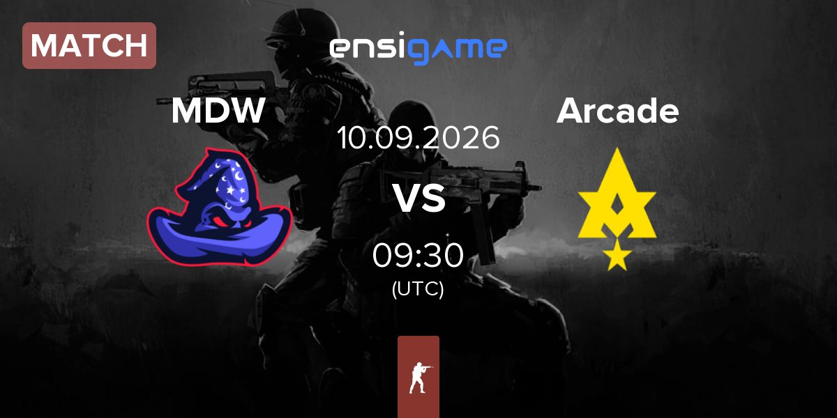 Match madlikewizards MDW vs Arcade Esports Arcade | 10.09