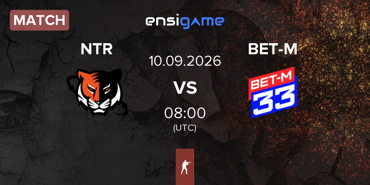 Match Nuclear TigeRES NTR vs BET-M 33 BET-M | 10.09