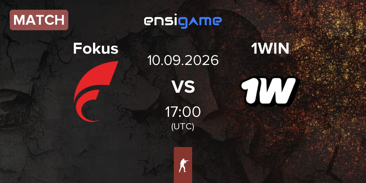 Partida Fokus vs 1w Team 1WIN | 10.09