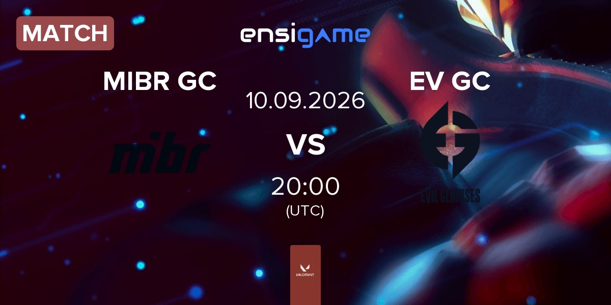 Partida Made in Brazil GC MIBR GC vs Evil Geniuses GC EV GC | 10.09
