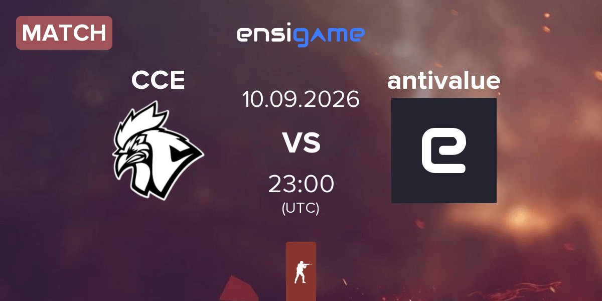 Partida Chicken Coop Esports CCE vs antivalue | 10.09