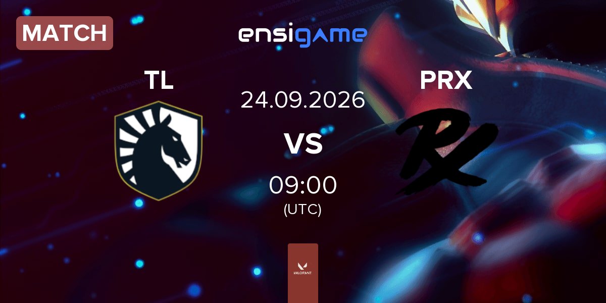 Match Team Liquid TL vs Paper Rex PRX | 24.09