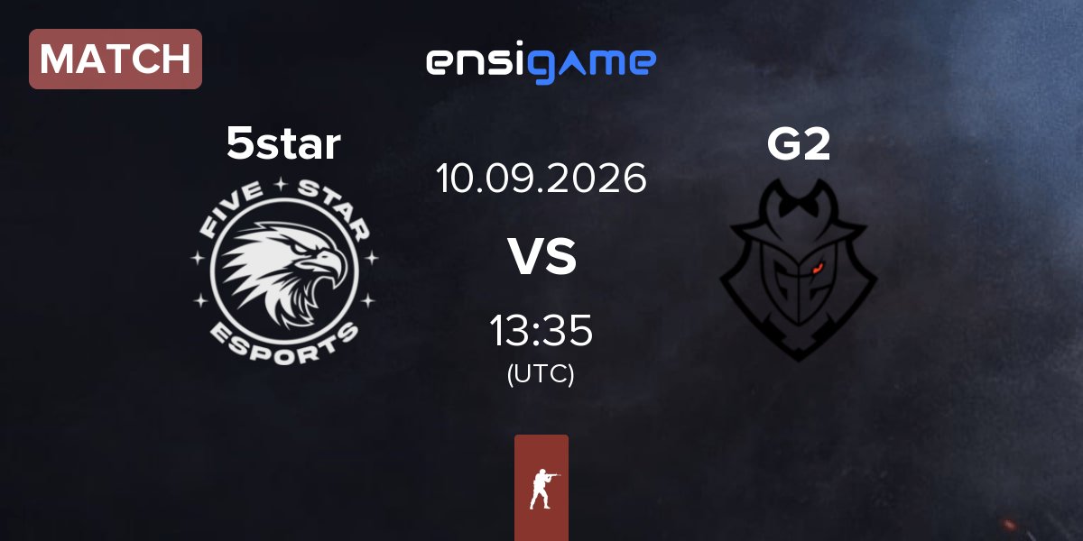 Partida 5star eSports 5star vs G2 Esports G2 | 10.09