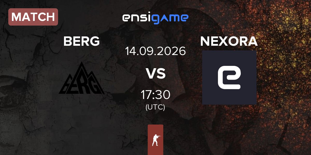 Match BERG Esports BERG vs NEXORA | 14.09
