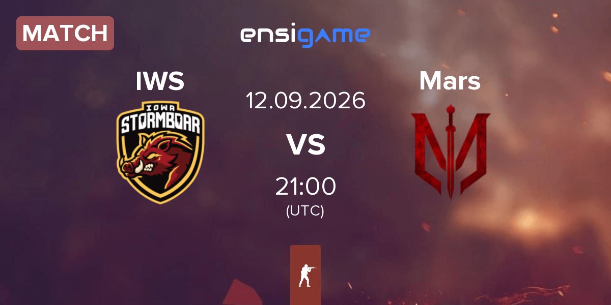Match Iowa Stormboar IWS vs Marsborne Mars | 12.09