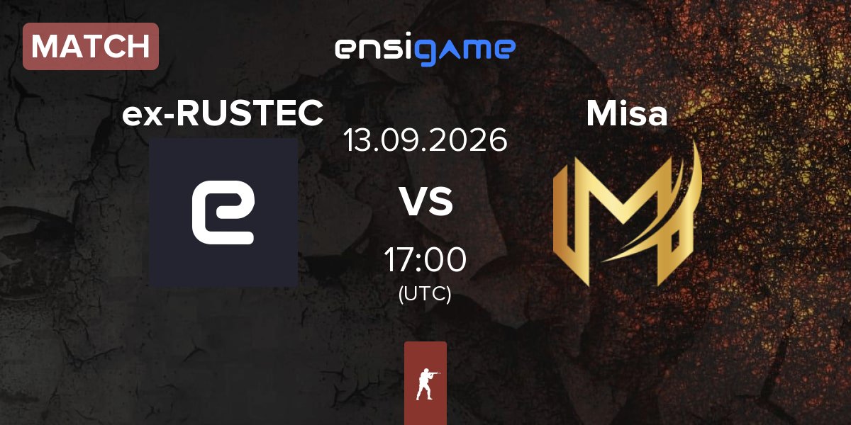 Match ex-RUSTEC vs Misa Esports Misa | 13.09