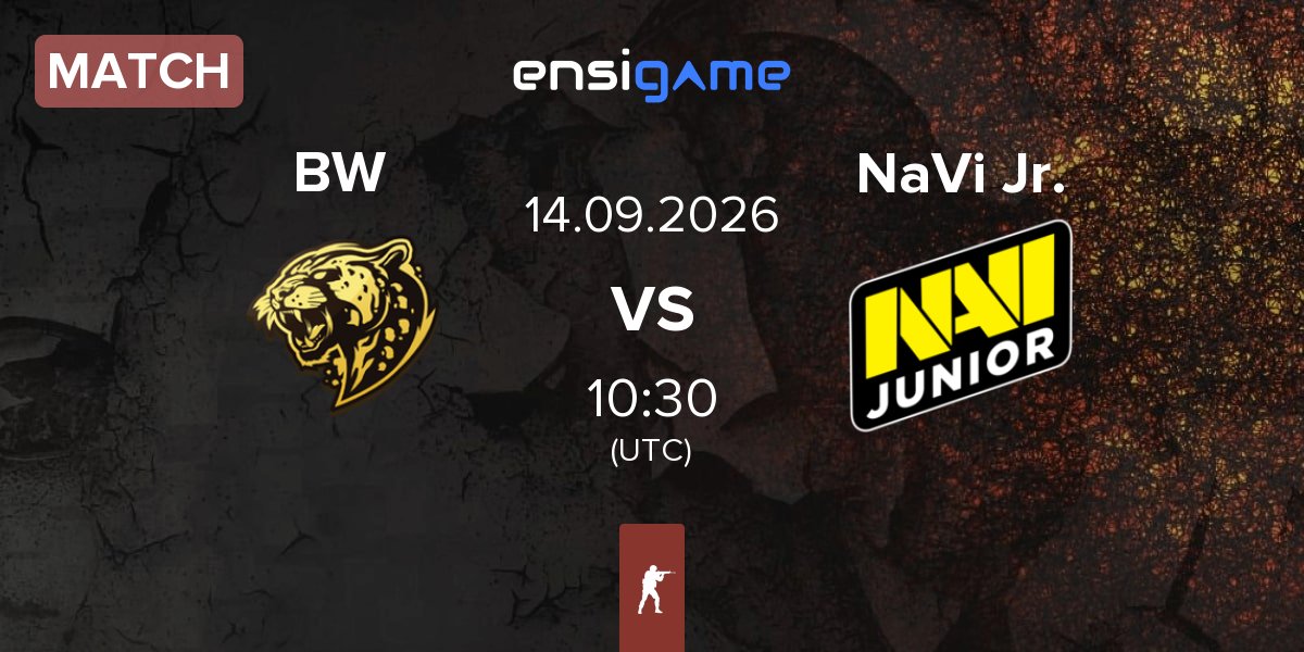 Partida Bushido Wildcats BW vs Natus Vincere Junior NaVi Jr. | 14.09