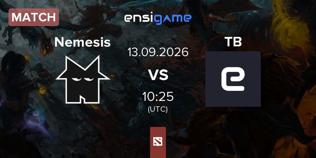 Match Team Nemesis Nemesis vs Team Bored TB | 13.09
