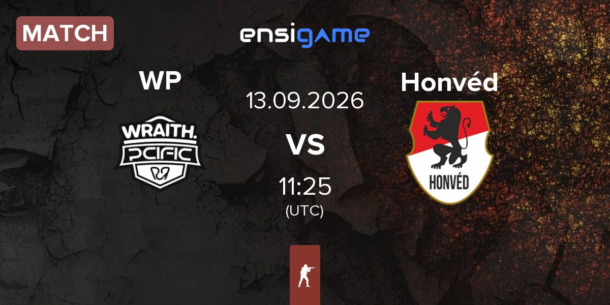 Match WRAITH PCIFIC WP vs Honvéd Esports Honvéd | 13.09