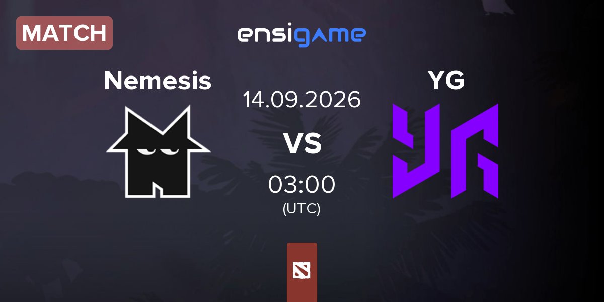 Match Team Nemesis Nemesis vs Yangon Galacticos YG | 14.09