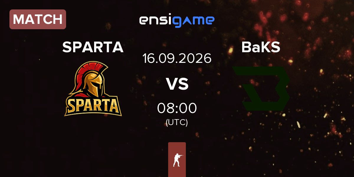 Partida SPARTA Esports SPARTA vs BakS eSports BaKS | 16.09