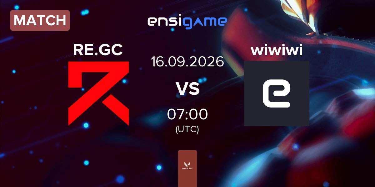 Partida Rising Esports GC RE.GC vs wiwiwi | 16.09