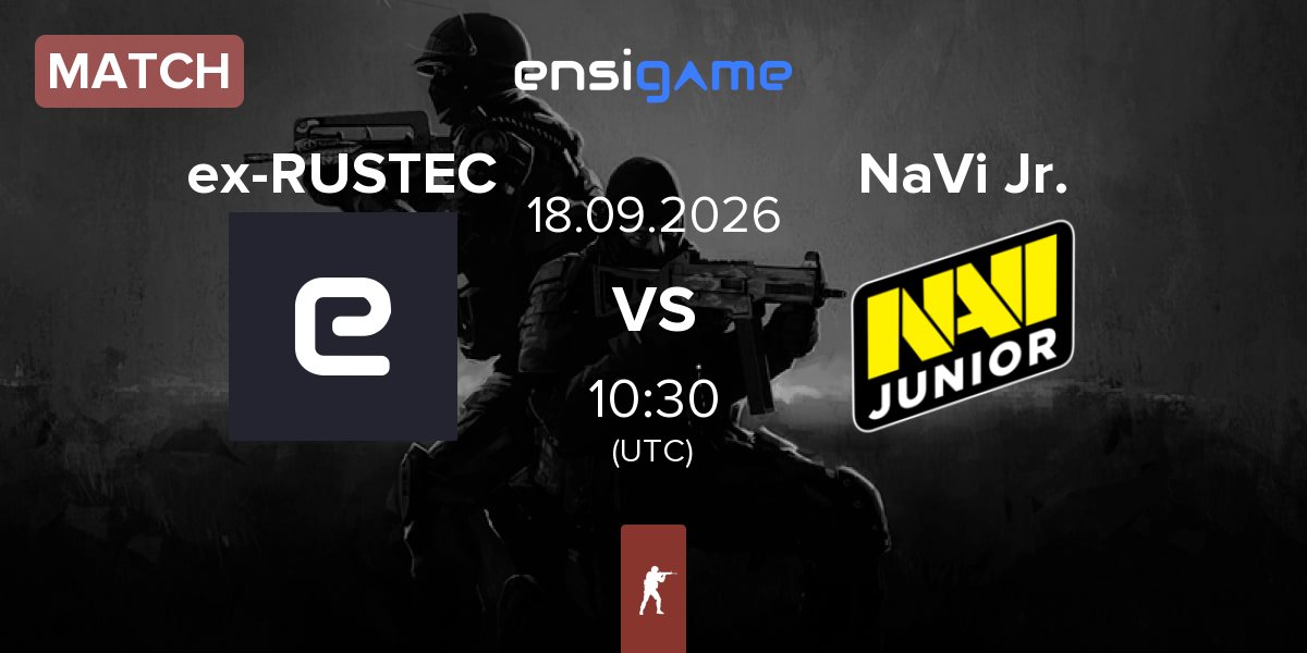 Match ex-RUSTEC vs Natus Vincere Junior NaVi Jr. | 18.09
