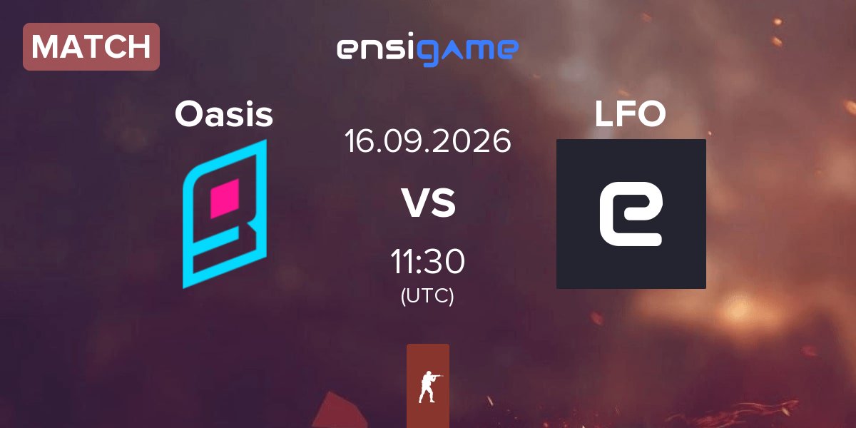 Match Oasis Gaming Oasis vs Lookingfororg LFO | 16.09