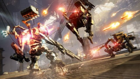 O jogo de ação mecânica Armored Core 6 foi lançado com críticas positivas dos críticos