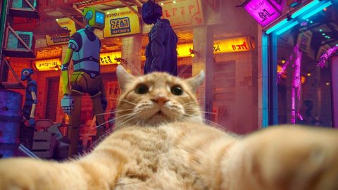 The cyberpunk cat adventure Stray will get an animated version