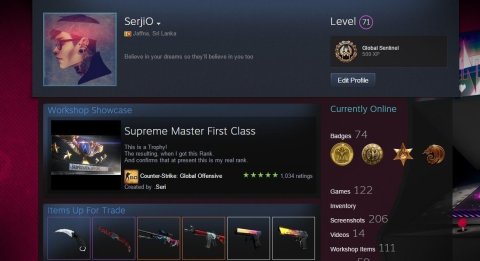 Melhores fotos de perfil do CS GO