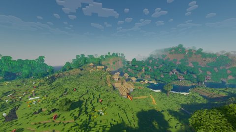 You've never seen Minecraft like this - changing the camera angle ...