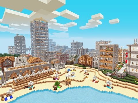 Minecraft live worlds - top multiplayer maps - Ensigame