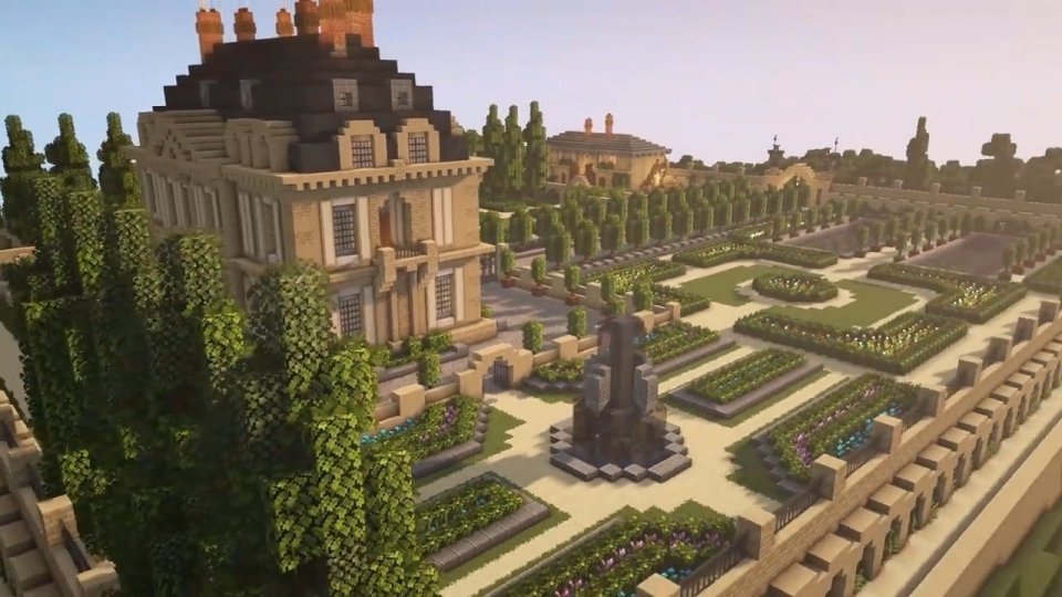 Building for craftsmen in Minecraft - 20 types of castles - Ensigame