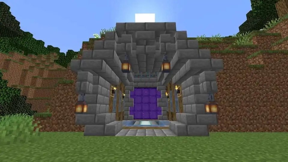 Étape risquée dans Minecraft - créer un portail dans Nether - Ensigame