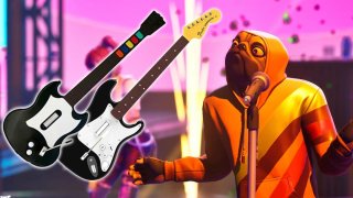 The creators of Guitar Hero released a music game in Fortnite
