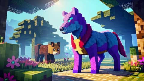 Minecraft a free DLC about animals from Planet Earth 3