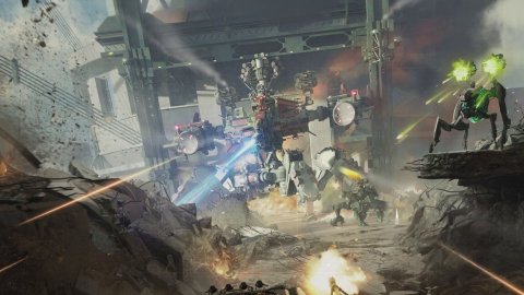 Armor Attack about mech robots announced for smartphones consoles and PC
