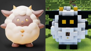 A Palworld fan decided to recreate Pals in Minecraft
