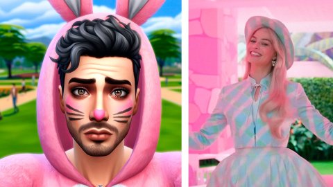The main character buys expensive DLC what we know about The Sims movie