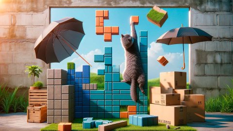 The creator of tetris showcased a canceled sequel prototype Tetris Reversed