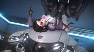 Overwatch 2 revela skins Porsche para DVa e Pharah
