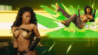 Megan Thee Stallion cosplays Tekken character in her music video