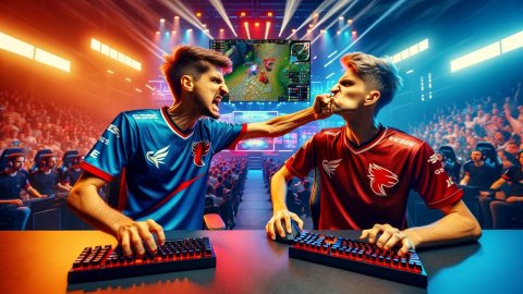 Two professional Dota 2 players received big fines after a fight
