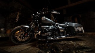 Run Roach BMW and CD Projekt RED made custom The Witcher bike