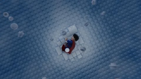 Superman trailer was recreated with LEGO and its awesome