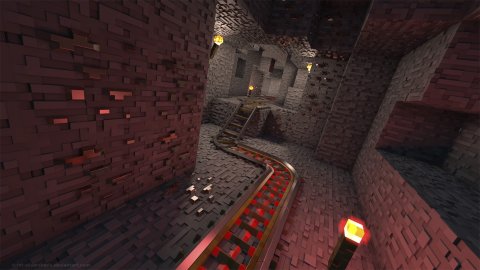 Cascalho no Minecraft perigoso mas útil