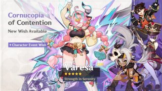 Varesa Dreams of Food in the New Genshin Impact 55 Trailer