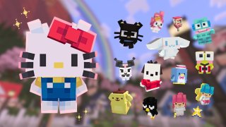 Exploring the Hello Kitty and Friends AddOn for Minecraft Bedrock Edition
