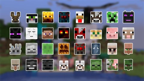 Quem habita o mundo de Minecraft Lista de personagens