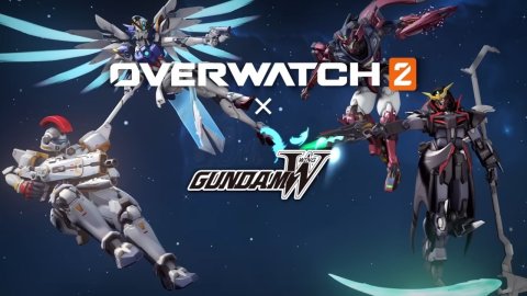 Overwatch 2 revealed four Gundam collab skins