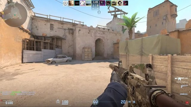 Configurando mira no console do CS2 - Ensigame