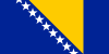 Bósnia e Herzegovina Ícone da bandeira do país