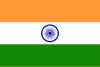 Inde Icône de drapeau de pays