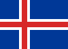 Islande Icône de drapeau de pays